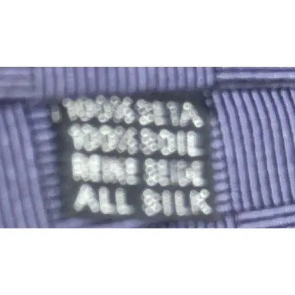 Vintage Valentino Navy Silk Made In Italy Designer Classic Daddy 90s y2k Boss - Picture 6 of 11